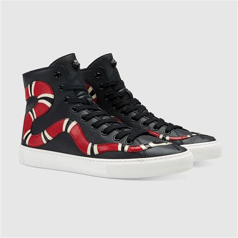 gucci leather high kingsnake|gucci online shopping.